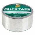 Shurtech Brands Colored Duct Tape, 3in Core, 1.88in X 10 Yds, Chrome 280621